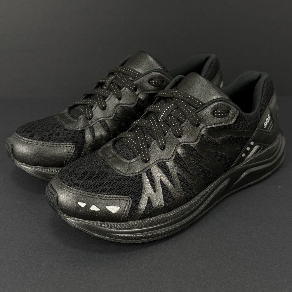 SAS Pursuit Men’s Size 7.5D Black/Gray Comfort Sneakers Shoes NEW